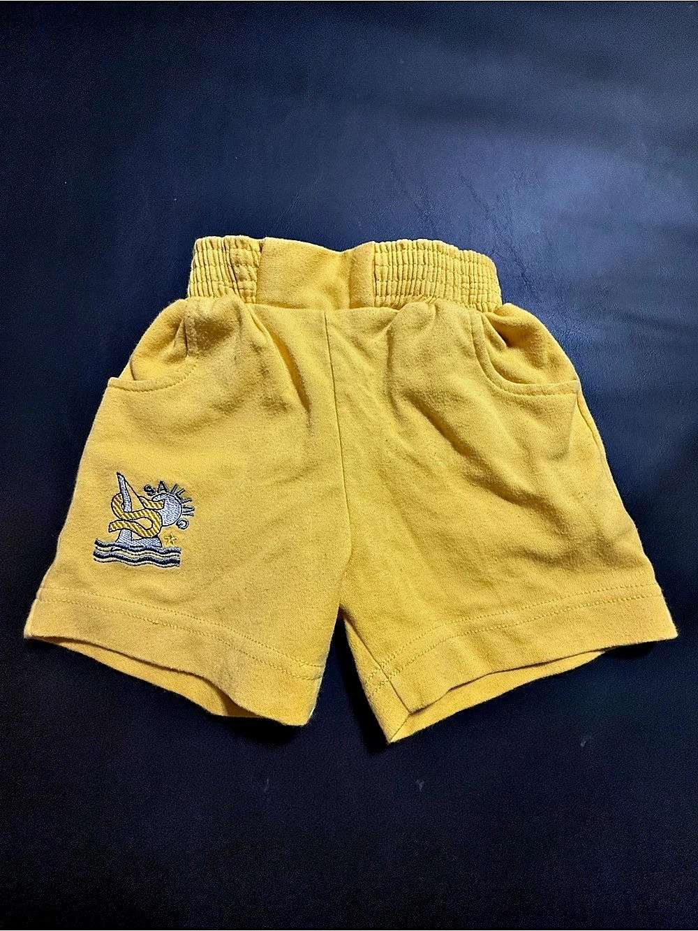 Vintage Archies Yellow Athletic Shorts Boys Size 2